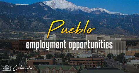 Link Brokerages. . Jobs hiring in pueblo co